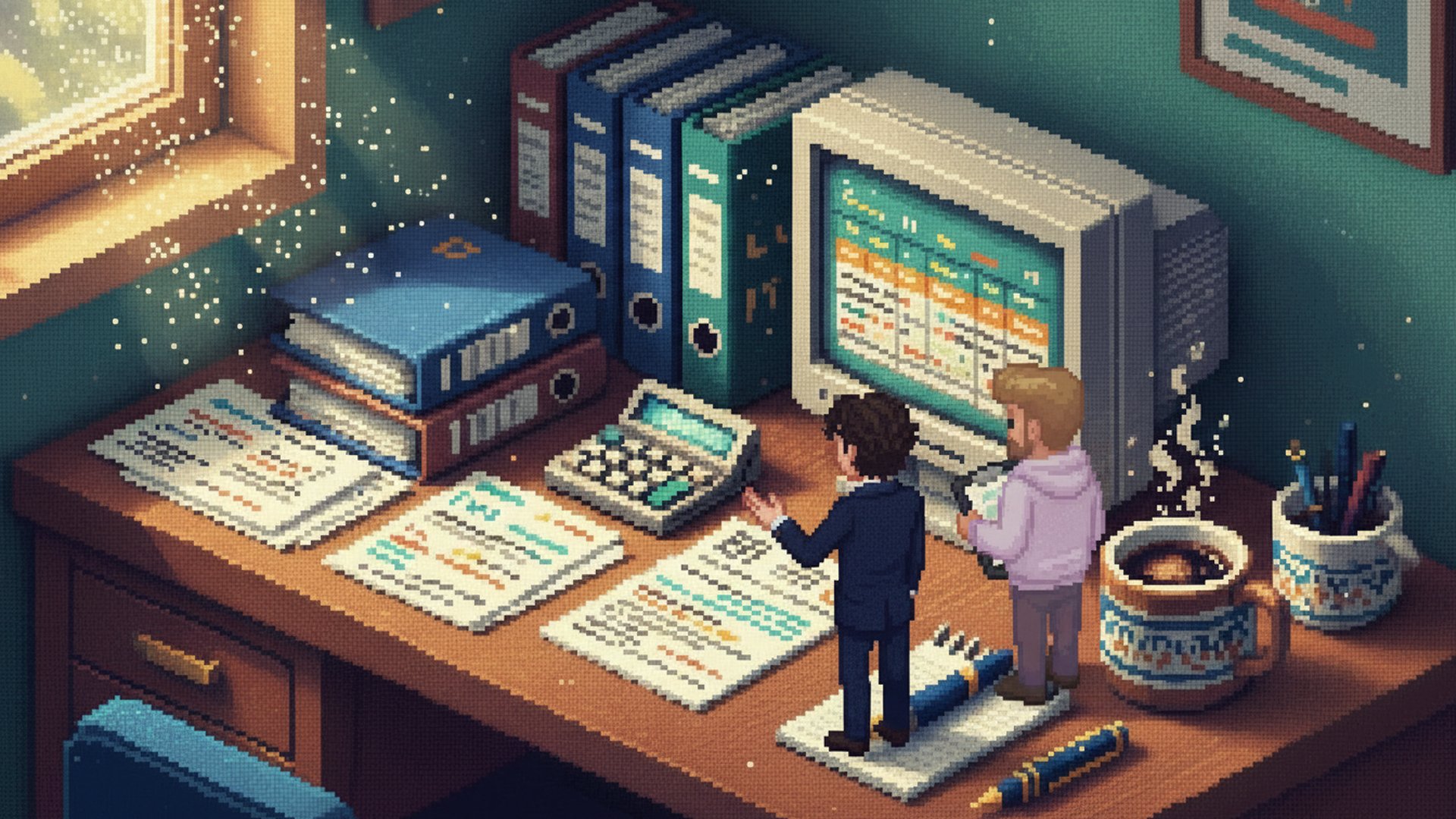 AI raportowanie dla 30 klientów biura: setup w 2 godziny